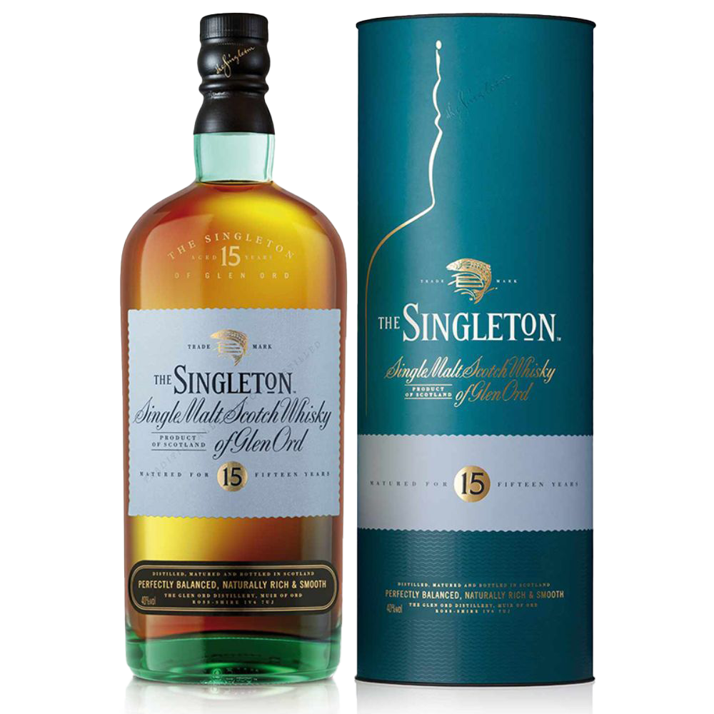 Singleton. Single malt scotch whisky. 15 years - 750ml